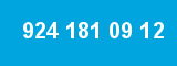 924 181 09 12 924 181 09 12
